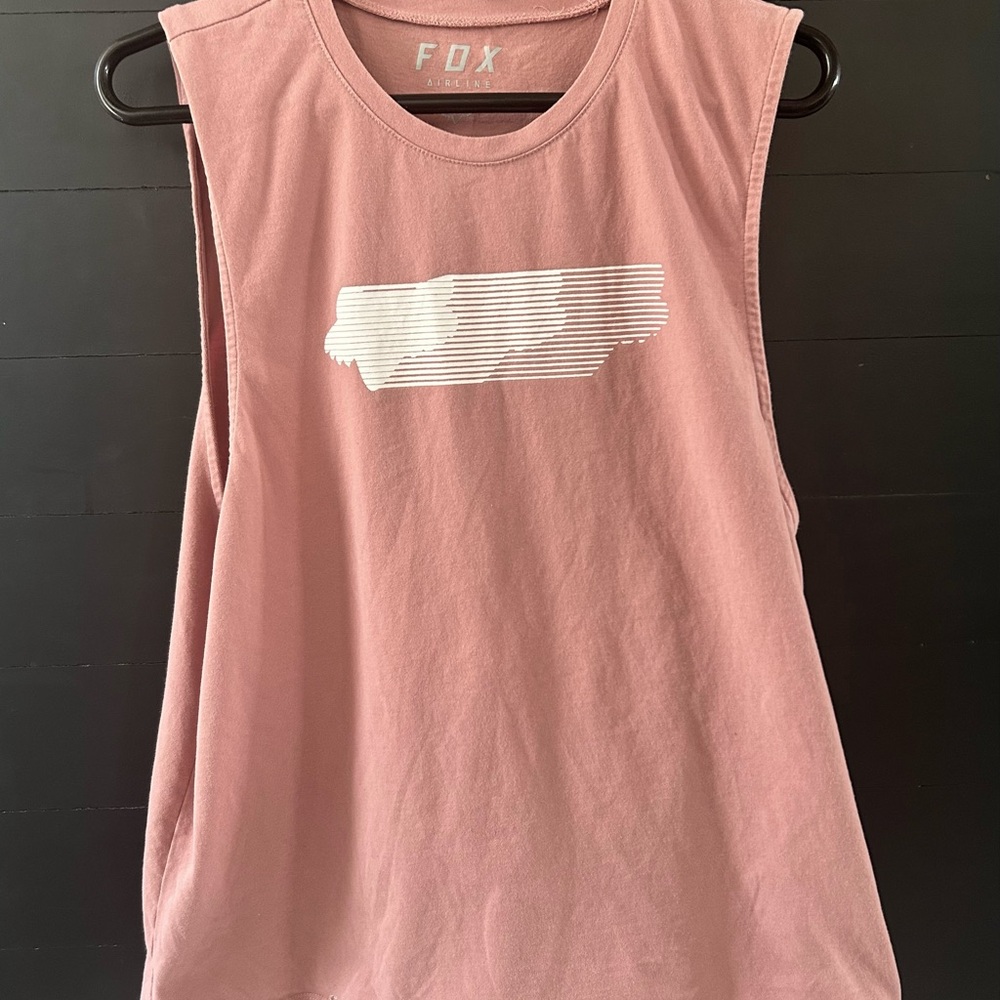 Fox Women's Dusty Pink Muscle Tee